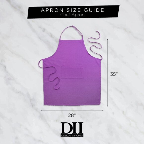 Apron BBQ DII 100% Cotton, Printed Unisex Bib Chef Kitchen Adjustable Neck & Wai - Picture 4 of 4